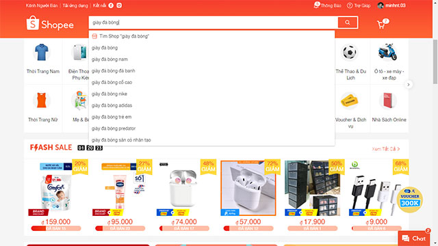 Cách mua hàng online trên Shopee trên máy tính - hình ảnh 1